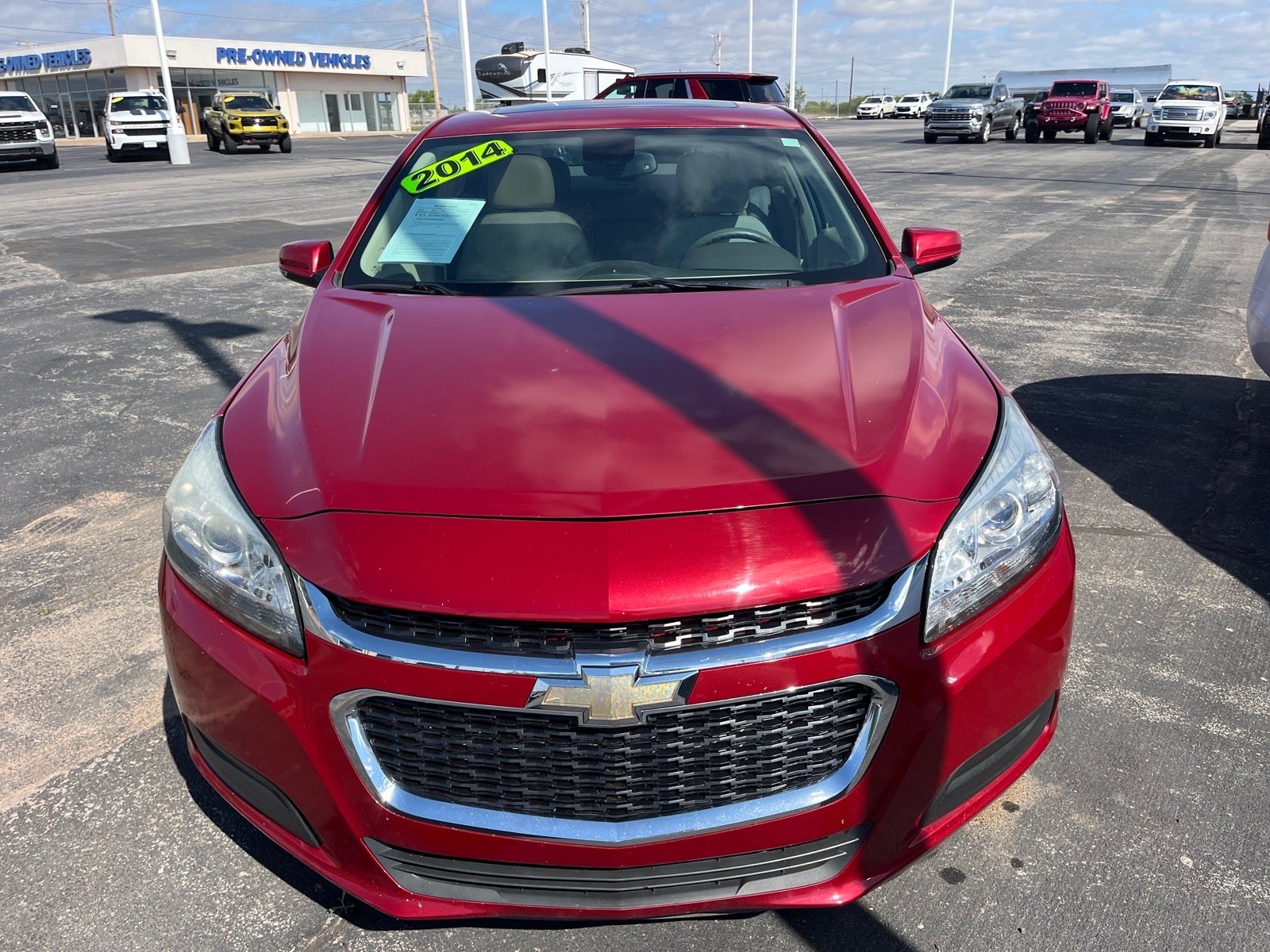 Used 2014 Chevrolet Malibu 1LT with VIN 1G11C5SL8EF107679 for sale in Altus, OK