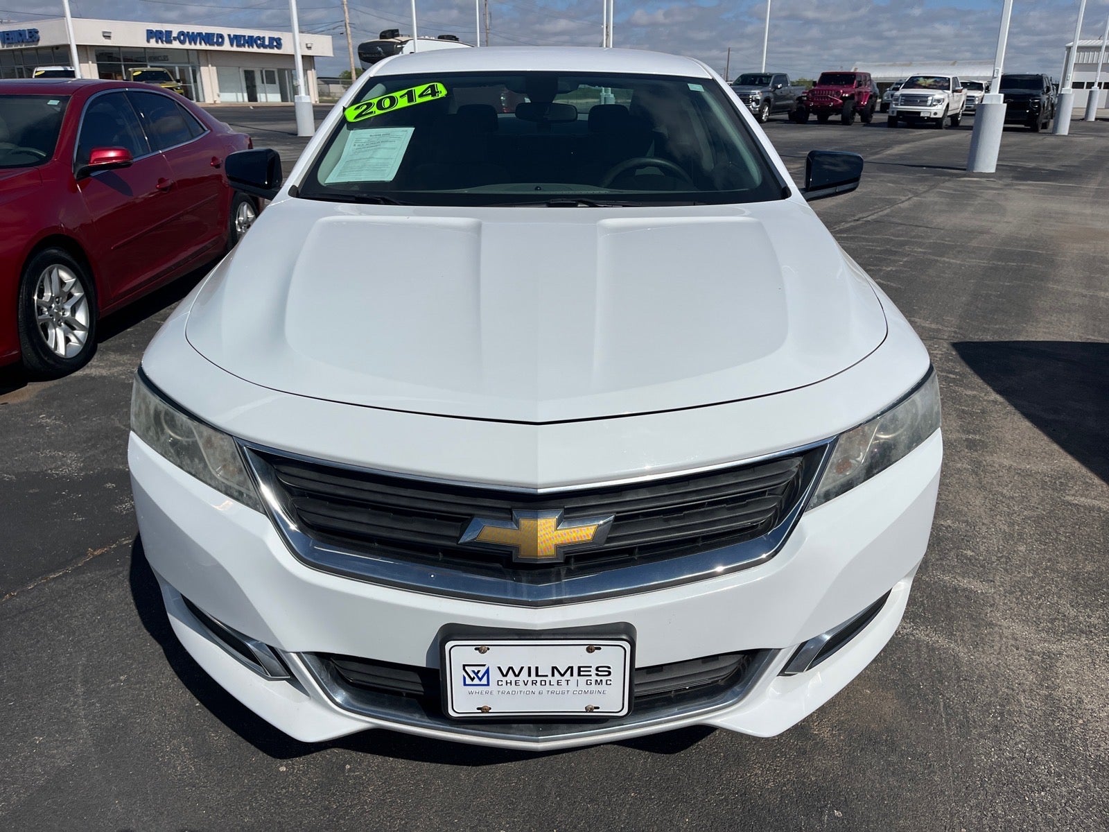 Used 2014 Chevrolet Impala 1LS with VIN 1G11Y5SL7EU113468 for sale in Altus, OK