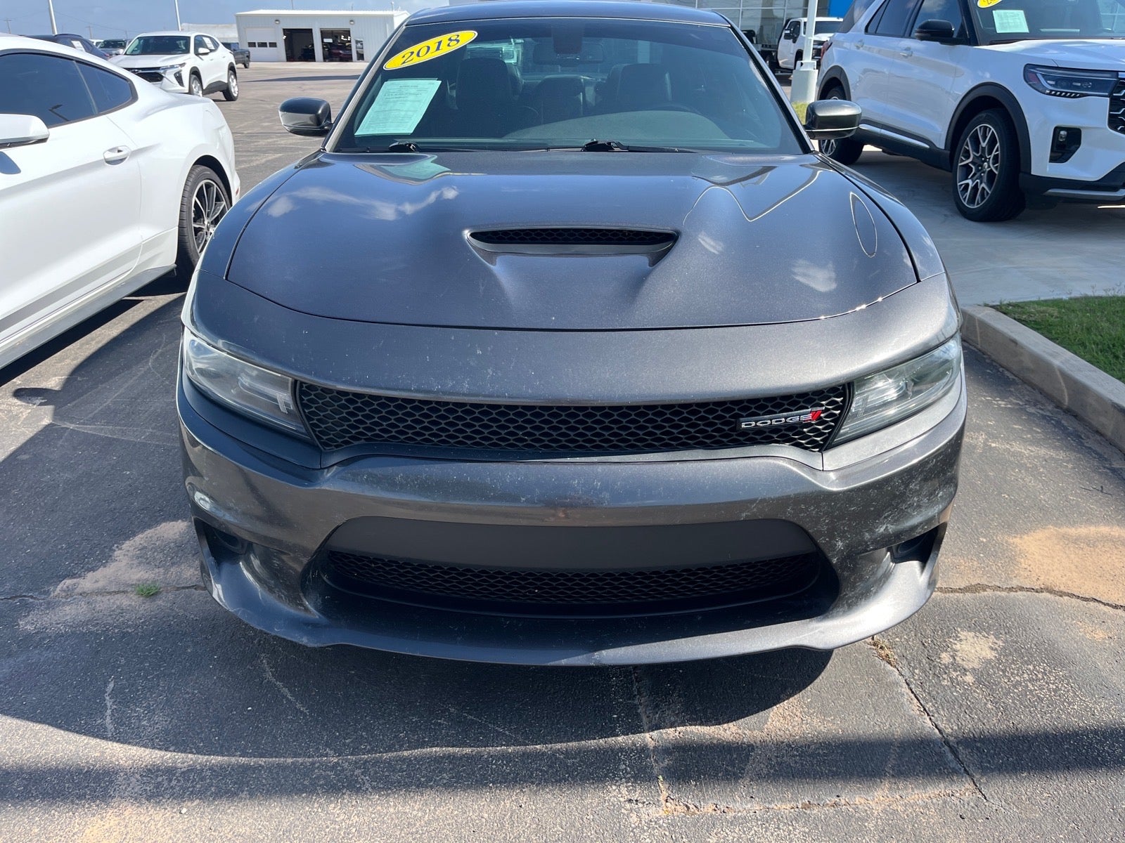 Used 2018 Dodge Charger SXT with VIN 2C3CDXHG1JH273901 for sale in Altus, OK
